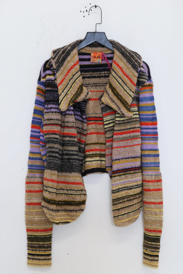 Vitelli knitted moto jacket FW23_VIT0093_SA